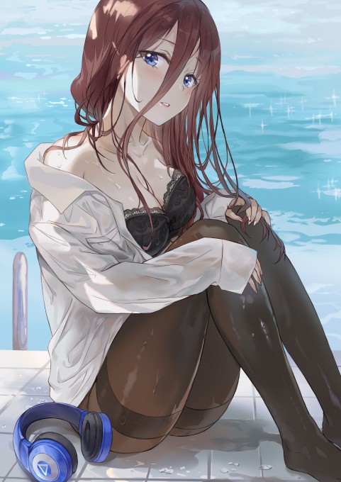 《五等分的花嫁》中野三玖2k手机壁纸