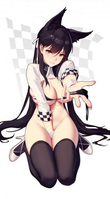 《碧蓝航线》爱宕2k手机壁纸