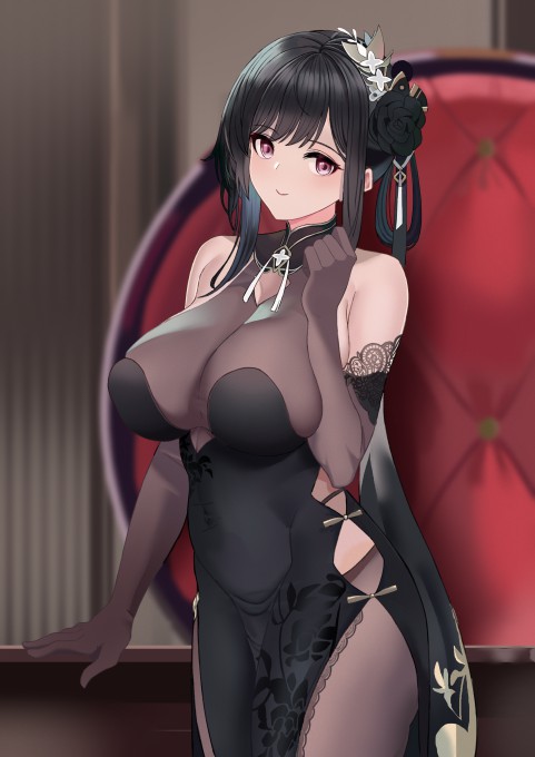 《碧蓝航线》镇海4k手机壁纸