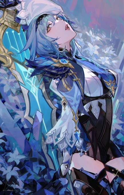 《原神》优菈4k手机壁纸