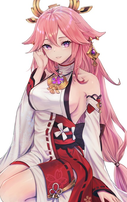 《原神》八重神子4k手机壁纸