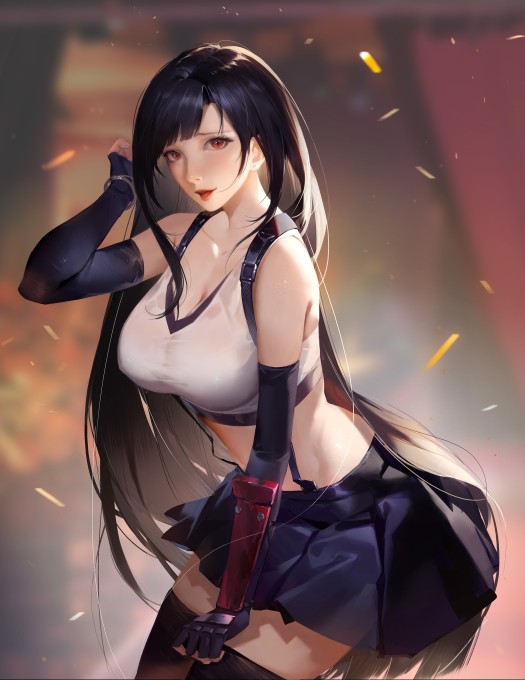 蒂法&middot;洛克哈特2k手机壁纸