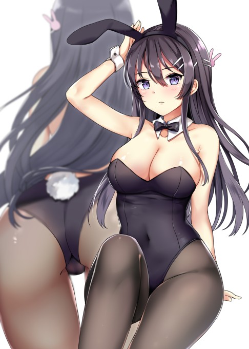 《青春猪头少年不会梦到兔女郎学姐》樱岛麻衣4k手机壁纸