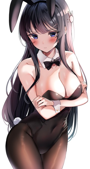 《青春猪头少年不会梦到兔女郎学姐》樱岛麻衣4k手机壁纸