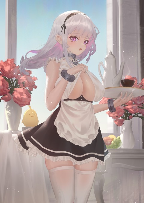 《碧蓝航线》黛朵4k手机壁纸