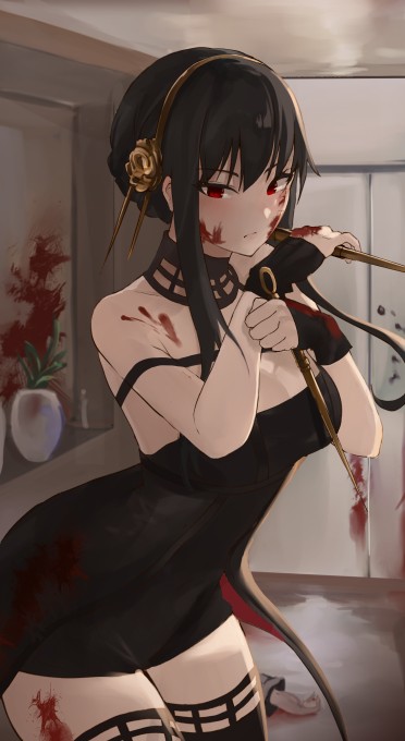 《间谍&times;过家家》约尔&middot;福杰4k手机壁纸