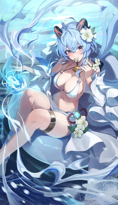 《原神》甘雨2k手机壁纸