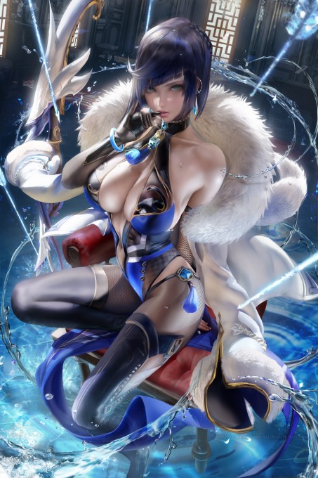 《原神》夜兰2k手机壁纸