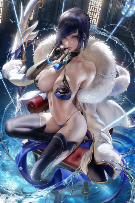 《原神》夜兰2k手机壁纸