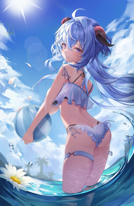 《原神》甘雨4k手机壁纸