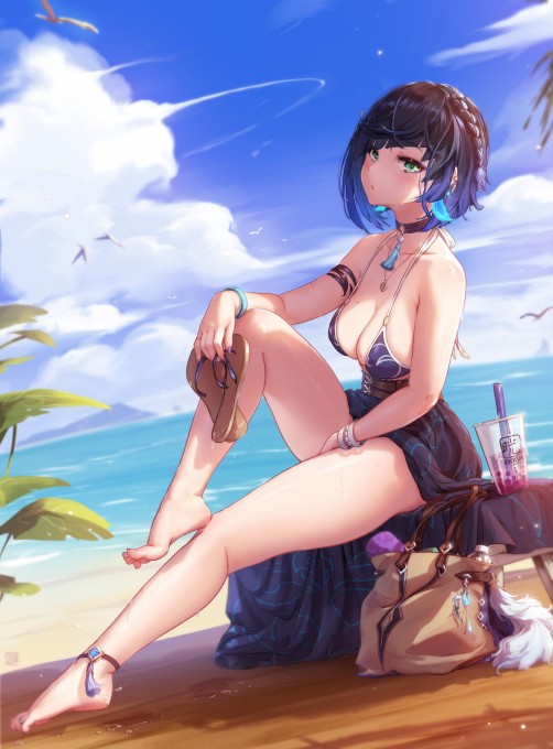《原神》夜兰4k手机壁纸