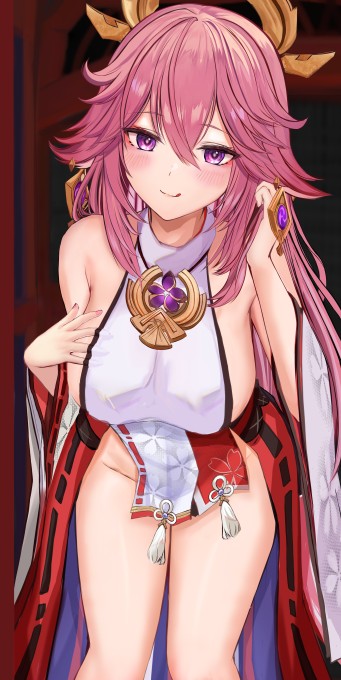 《原神》八重神子4k手机壁纸