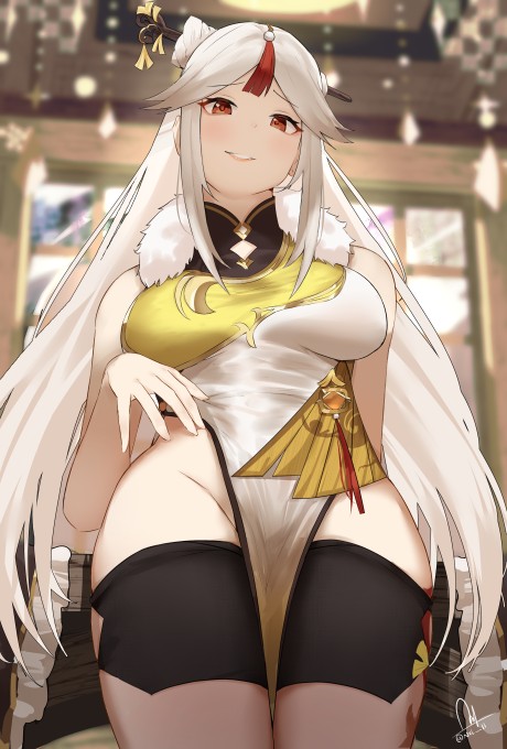 《原神》凝光4k手机壁纸