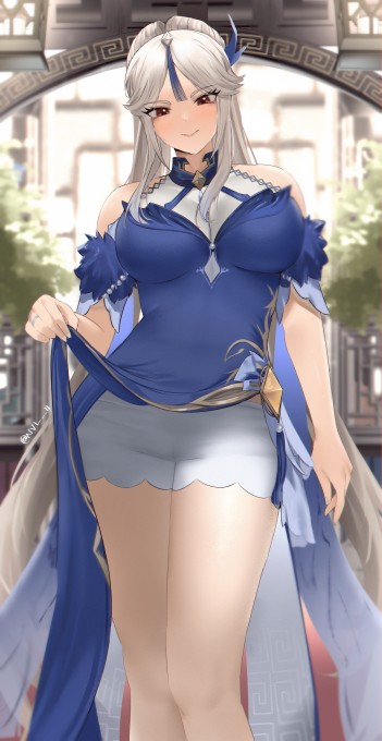 《原神》凝光4k手机壁纸