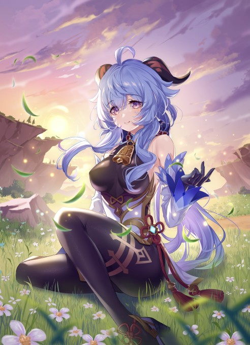 《原神》甘雨2k手机壁纸