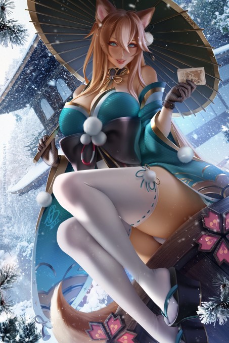 《原神》希娜小姐4k手机壁纸
