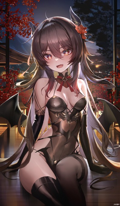 《原神》胡桃2k手机壁纸