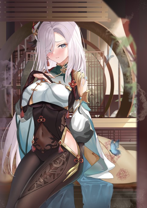 《原神》申鹤2k手机壁纸
