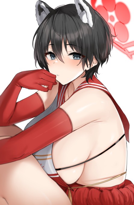 《碧蓝档案》春日椿2k手机壁纸