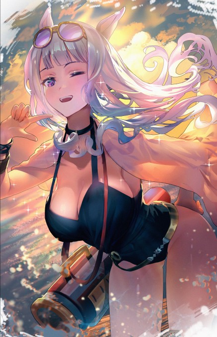《赛马娘》黄金船2k手机壁纸