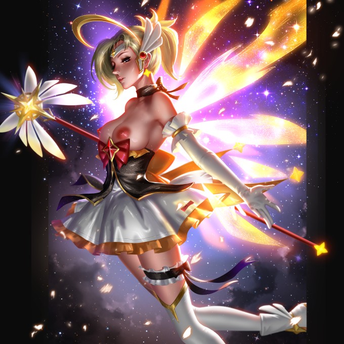 《守望先锋》天使4k壁纸