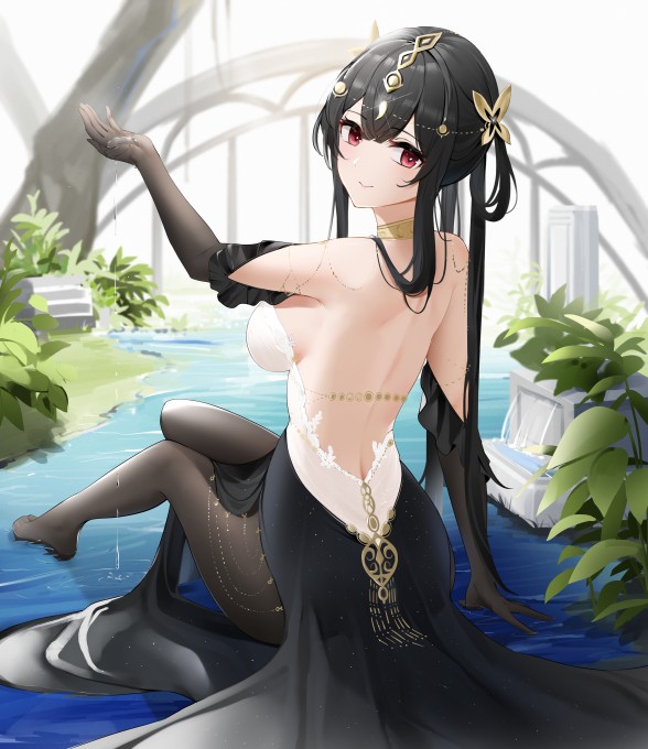 《碧蓝航线》镇海5k手机壁纸