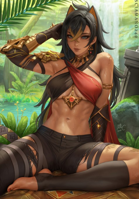 《原神》迪希雅2k手机壁纸