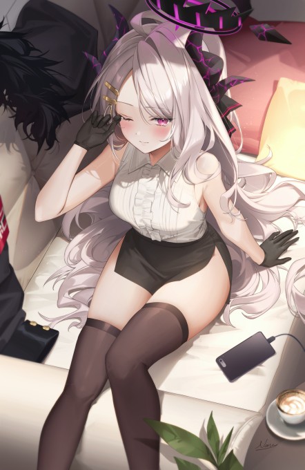 《碧蓝档案》空崎日奈2k手机壁纸
