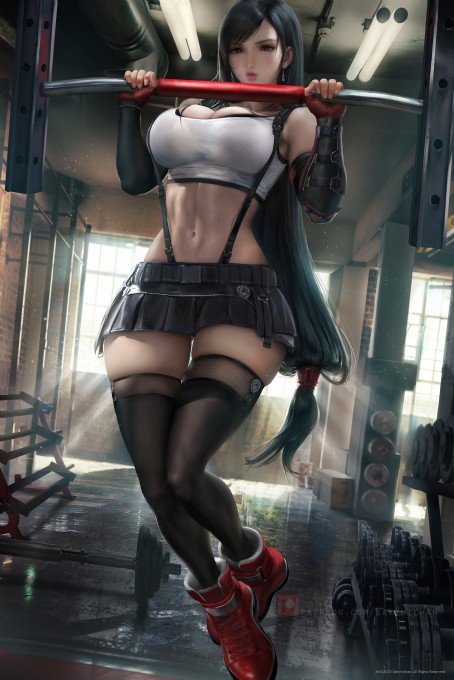 蒂法&middot;洛克哈特2k手机壁纸