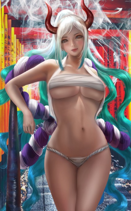 《航海王》大和2k手机壁纸