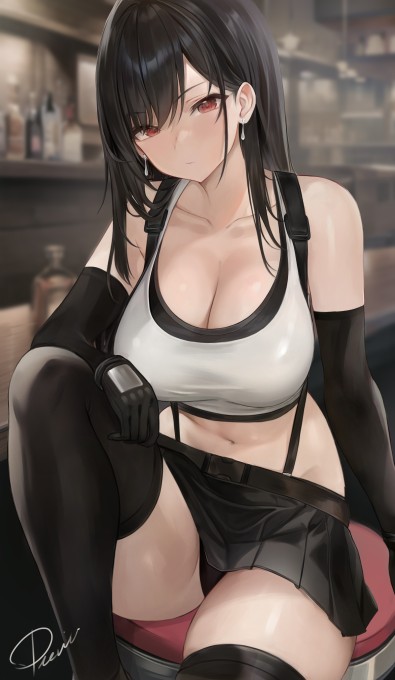 蒂法&middot;洛克哈特4k手机壁纸