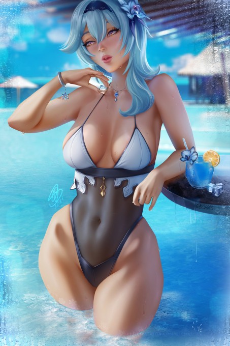 《原神》优菈2k手机壁纸
