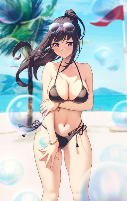 《莉可丽丝》井上泷奈2k手机壁纸