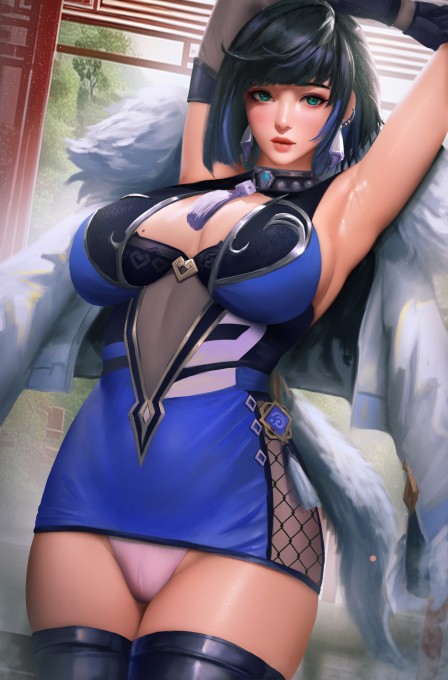 《原神》夜兰5k手机壁纸