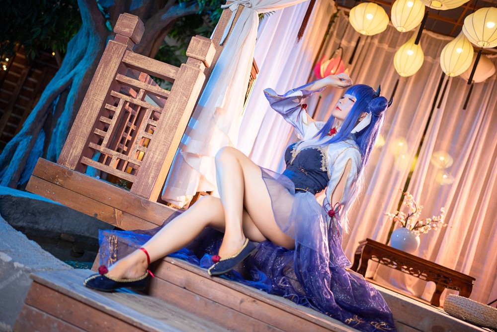 Hoshilily Azur Lane Ibuki Cosplay