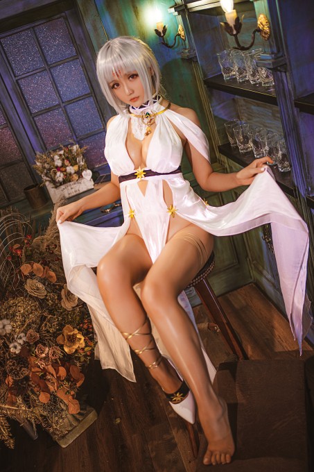 Hoshilily Azur Lane Massachusetts Cosplay