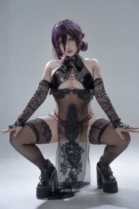 Sayo Momo角色扮演电锯人旗袍蕾塞