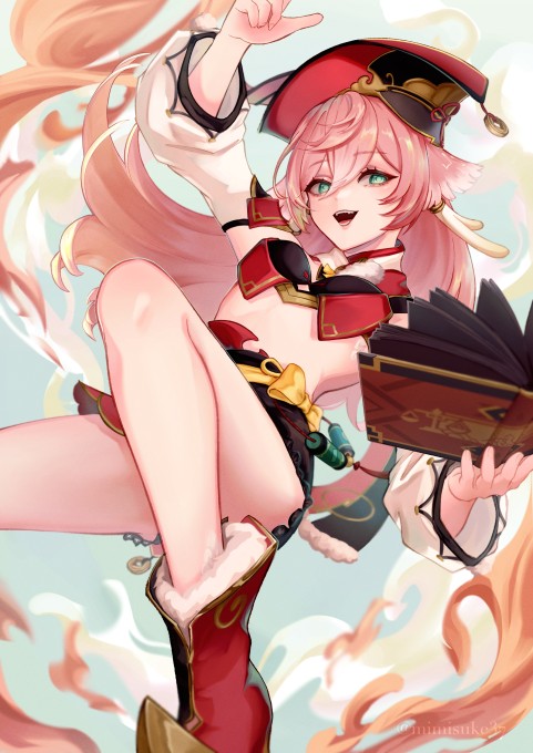 《原神》烟绯2k手机壁纸