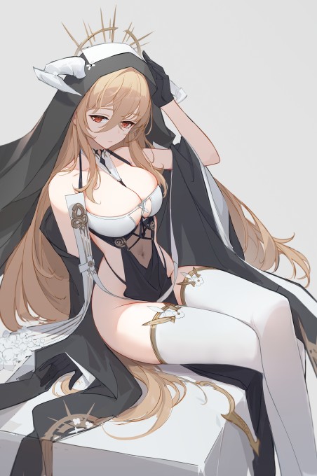 《碧蓝航线》怨仇2k手机壁纸