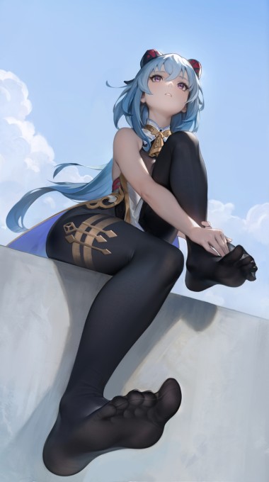 《原神》甘雨2k手机壁纸