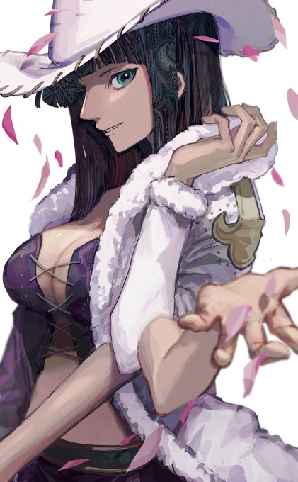 《航海王》妮可&middot;罗宾2k手机壁纸