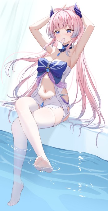 《原神》珊瑚宫心海2k手机壁纸
