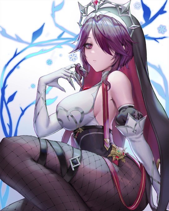 《原神》罗莎莉亚2k手机壁纸