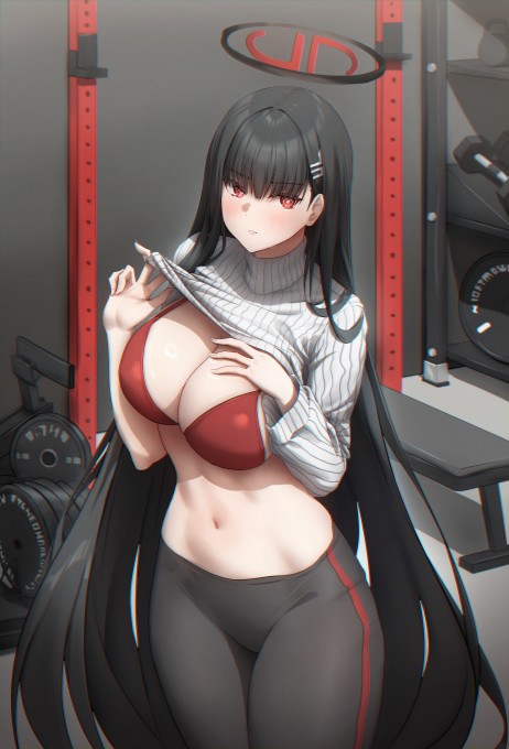 《碧蓝档案》调月里约2k手机壁纸
