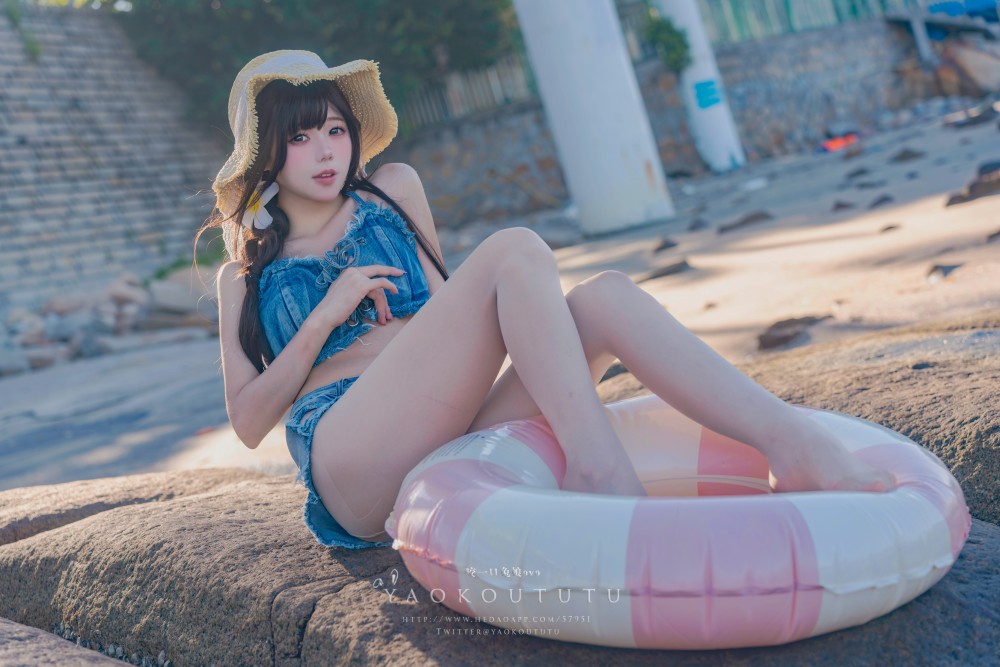 咬一口兔娘ovo『海の夏日』Shotgun