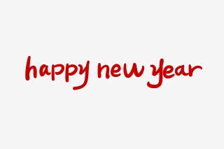 happynewyear英文字体设计
