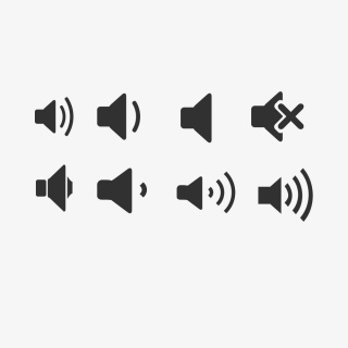 声音图标喇叭图标