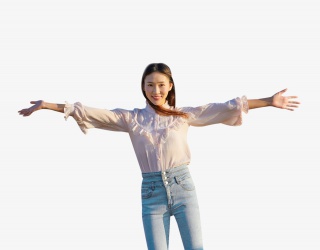 文艺清新美女