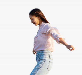 文艺清新美女