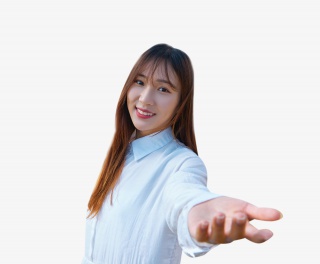文艺清新美女
